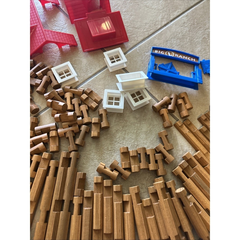 Lincoln Logs White River Ranch Incomplete set. - Picture 9 of 10
